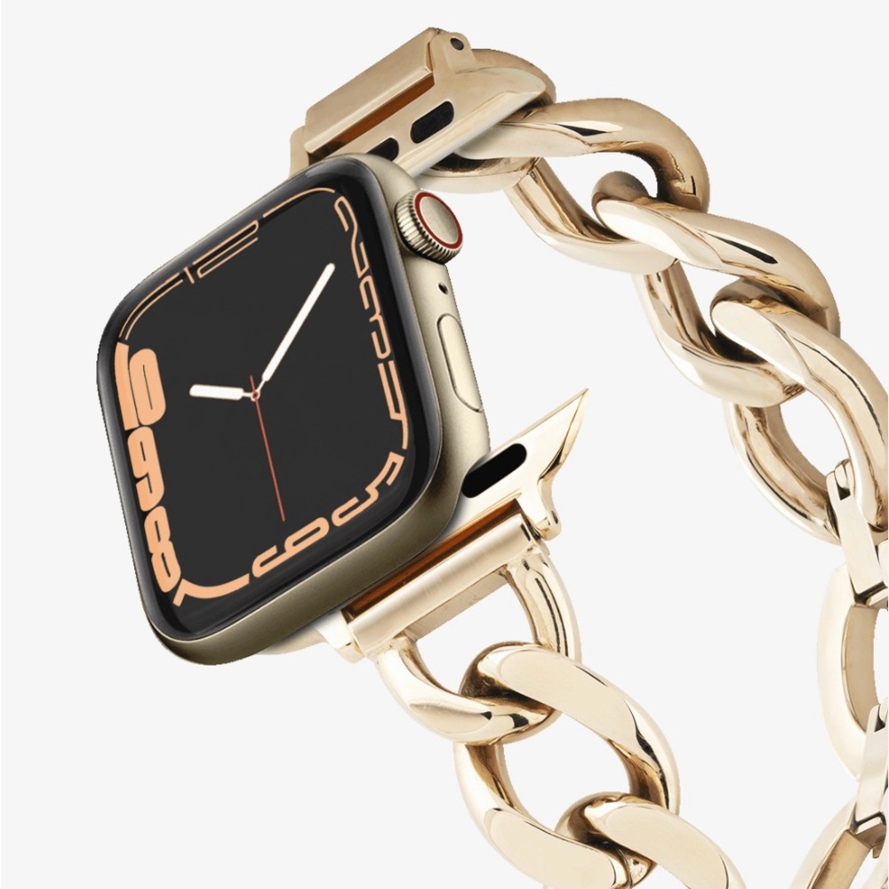 Casetify Apple Watch Chain Bracelet- Gold (41 mm)
